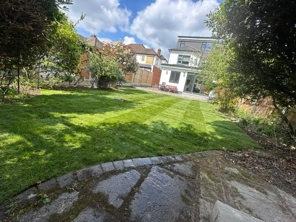 Italian porphyry driveway
