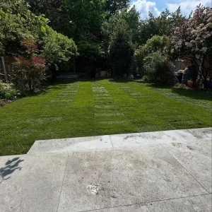 Garden Path Installers complete-new-lawn-shed-base-hornchurch-essex