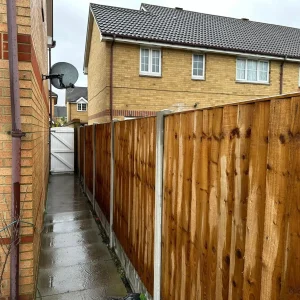 Fencing Contractors front-driveway-fencing-installed-essex