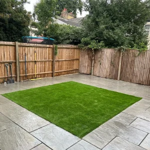 Artificial Grass Installers new-garden-makeover-landscaping-east-ham-london